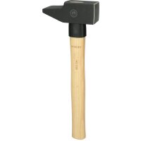Schlosserhammer, Hickory-Stiel, französische Form,...