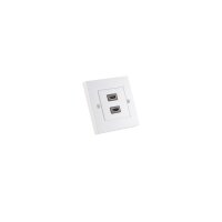 shiverpeaks&reg;--HDMI Wanddose 2xHDMI Buchse