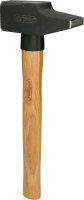 Schlosserhammer, Hickory-Stiel, französische Form,...