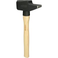 Schlosserhammer, Hickory-Stiel, französische Form, 2500g