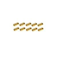 shiverpeaks®--F-Stecker 7,5, vergoldet, mit...