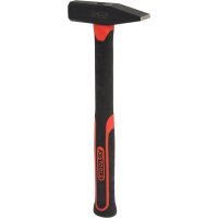 Schlosserhammer mit Fiberglasstiel, 500g