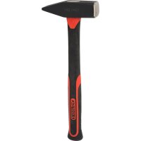 Schlosserhammer mit Fiberglasstiel, 1000g