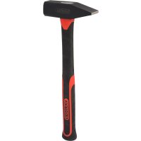 Schlosserhammer mit Fiberglasstiel, 1000g
