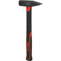 Schlosserhammer mit Fiberglasstiel, 400g
