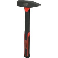 Schlosserhammer mit Fiberglasstiel, 600g