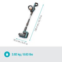 GARDENA Akku-Multi-Reiniger AquaBrush Patio 03/18V P4A Solo, für sensible Flächen