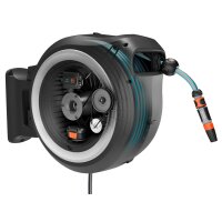 GARDENA Akku-Wand-Schlauchbox PowerRoll XL solo, mit 35 m Schlauch, akkubetrieben