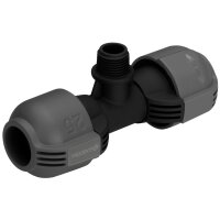 GARDENA T-Stück 25 mm x 1/2"-Aussengewinde
