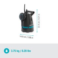 GARDENA Klarwasser-Tauchpumpe 8600 BASIC