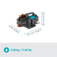 GARDENA Gartenpumpe 3000/4 600 Watt 3