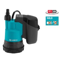 GARDENA Akku-Klarwasser-Tauchpumpe 2000/2 18V P4A 
solo