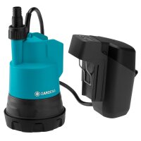 GARDENA Akku-Klarwasser-Tauchpumpe 2000/2 18V P4A 
solo