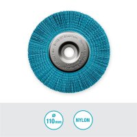 GARDENA Fugenbürste-Aufsatz combisystem blau Edelstahl,