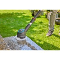 GARDENA Tellerbürsten-Aufsatz für AquaBrush, Zubehör für Akku-Multi-Reiniger