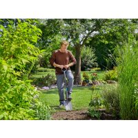 GARDENA ErgoLine Spaten, Spatenschaufel für den Garten, Qualitätsstahl, ergonomisch