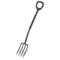GARDENA ErgoLine Spatengabel Qualitätsstahl, Kunststoff