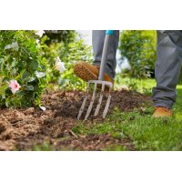 GARDENA ErgoLine Spatengabel Qualitätsstahl, Kunststoff