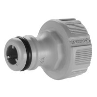 GARDENA Hahnanschluss 18220-20, 21 mm (G 1/2 Zoll) Gewinde, 