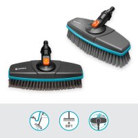 GARDENA Waschbürste für wasserführenden Stiel
