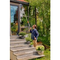 GARDENA Cleansystem Stielbürste soft flex, Bürste für grössere, empfindliche Flächen