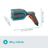 GARDENA Cleansystem Jalousienbürste, Lamellenreiniger mit Wasseranschluss