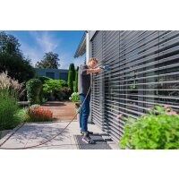 GARDENA Cleansystem Jalousienbürste, Lamellenreiniger mit Wasseranschluss