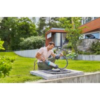 GARDENA Saugfilter mit Rückflussstop, Set für den Anschluss an Saugschläuche
