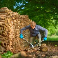 GARDENA Astschere EnergyCut Pro L, Amboss-Schneidprinzip, für hartes, trockenes Holz