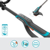 GARDENA PowerTrim 30/18V solo Akku-Rasentrimmer 18,0 V, ohne