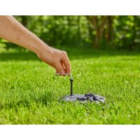 GARDENA Montageplatte für AquaPrecise schwarz 4