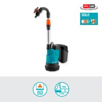 GARDENA Akku-Regenfasspumpe 2000/2 18V P4A
solo