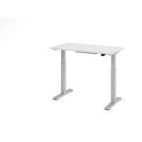 Sitz-Steh-Schreibtisch el.120x67cm Wei&s gallery
