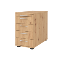 Standcontainer 80cm,4Schub,Schloss RE Asteich