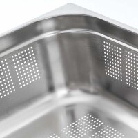 Gastronormbehälter Serie Onset, GN 1/1 (100 mm), perforiert