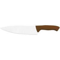 Kochmesser Serie Zippy, braun, 210 mm