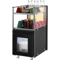Milchkühlschrank mit Tassenwärmer, 2 beheizbare...