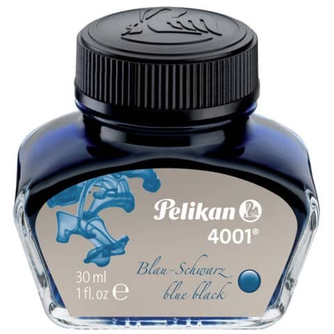 Pelikan 4001 Tintenfass blau/schwarz 30,0 ml