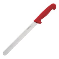 Hygiplas Fleischmesser 25,5cm rot