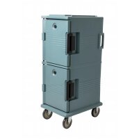 Cambro Doppelter isolierter Lebensmittelcontainer graublau