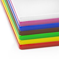 Hygiplas Low-Density-Schneidebrett-Set groß 10mm hoch (7 Stück)