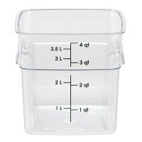 Cambro FreshPro Camsquare Lebensmittelbehälter 3.8Ltr