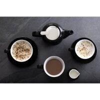 Olympia Cafe Espresso Untertasse Schwarz (12 Stück)
