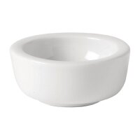 Utopia Titan Butterdosen Weiß 65 mm (6 Stück)