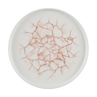 Churchill Studio Prints Kintsugi-Wandteller, Koralle, 260 mm, (6 Stück)