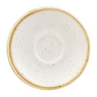 Churchill Stonecast Gerstenweiß Espresso Untertasse...