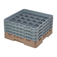 Cambro Gläserspülkorb beige mit 25 Fächern...