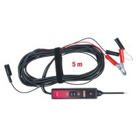 Funktionsprüflampe 6-24V DC mit 5 Meter Kabel