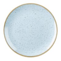 Churchill Stonecast, runder Coupe-Teller, Enteneiblau, 165 mm, (12 Stück)