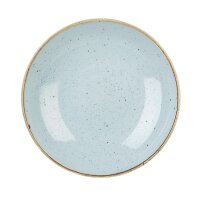 Churchill Stonecast, runde Coupe-Schüssel, Enteneiblau, 220 mm, (12 Stück)